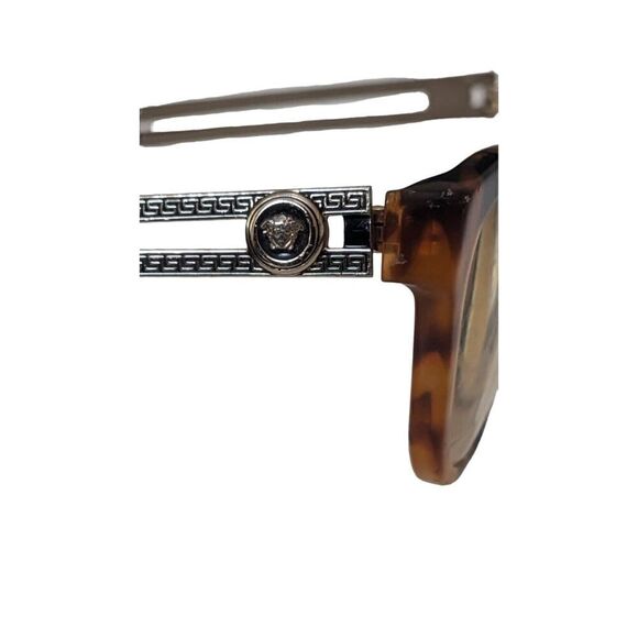 Versace 3220 5119 Cat-Eye Havana & Gold Frames Eyeglasses Frames Only 52-16-140 - Picture 4 of 7